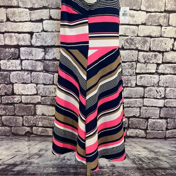 Derek Heart NWT Multicolored Tank Style Dress Size 2X - Picture 5 of 10